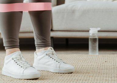 Bandas de resistencia para entrenamientos en casa