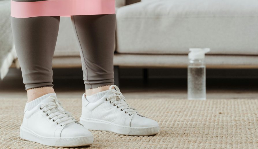 Bandas de resistencia para entrenamientos en casa.